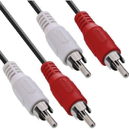InLine® Cinch Kabel, 2x Cinch, Stecker / Stecker, 10m 89931