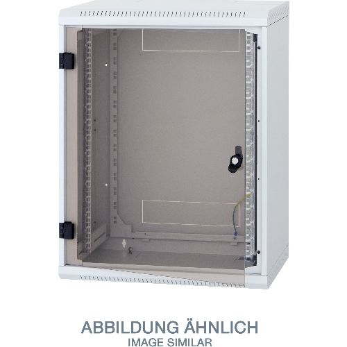 Triton RBA-15-AS4-CAX-A1 19" Wandschrank 15HE, 600x395mm, einteilig, grau 01915R