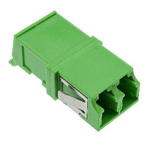 InLine® LWL Kupplung, Duplex LC/LC, singlemode, grün, mit Shutter 89989O