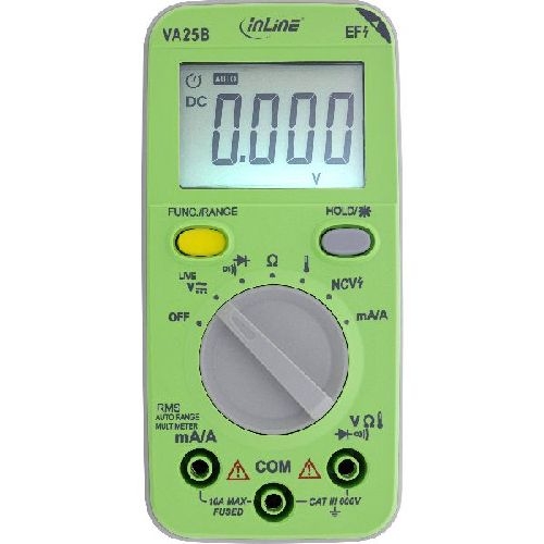 InLine® Multimeter mit Auto-Range, Pocketformat 43117A