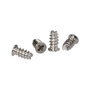 InLine® Lüfterschrauben, 5,0x10,0mm, verzinkt, 4er Pack 33371E