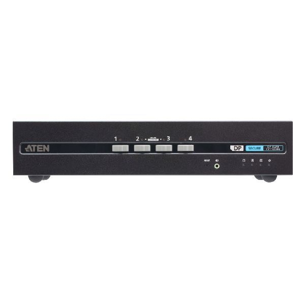 ATEN CS1144DP4 4-Port KVM Secure Switch mit USB 4K DisplayPort Dual-Display 61615J