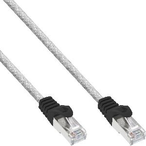 InLine® Patchkabel, SF/UTP, Cat.5e, transparent, 15m 72515T