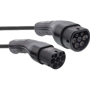 InLine® EV Autoladekabel 22kW Typ2, 3-phasig, 10m 16280I