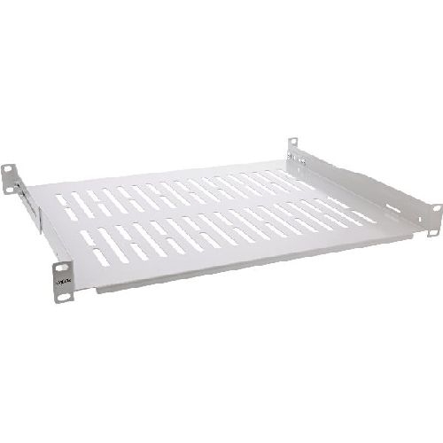 InLine® 19 Fachboden, 350mm, 50kg, 1HE, RAL 7035 grau 19114D