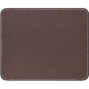 InLine® Maus-Pad Premium Kunstleder, 255x220x3mm, braun 55459C