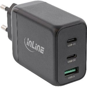 InLine® USB KFZ Ladegerät Stromadapter, 12/24VDC zu 5V DC/2.1A