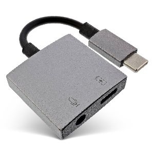 InLine® USB-C Audio Adapter, USB-C zu 3,5mm Buchse + PD 30W 33054F