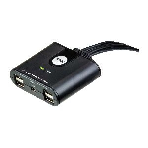 ATEN US424 USB 2.0 Data Switch, 4 USB-Geräte an 4 PC, elektronisch 60644C