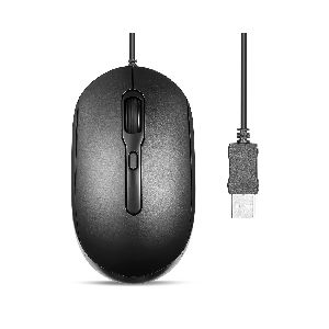 Perixx PERIMICE-222UB, Maus, optisch, 4 Tasten, Silent, USB-A, schwarz 57144F