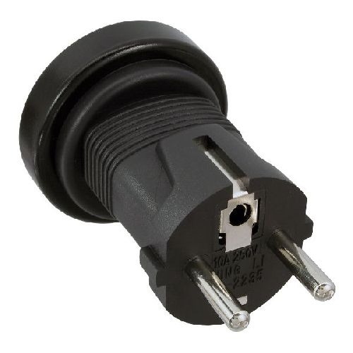InLine® Reiseadapter, Australien Buchse auf Schutzkontakt Stecker 16703A