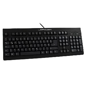 LC-Power LC-KEY-902DE, Standard Office-Tastatur DE, USB, schwarz 55581H