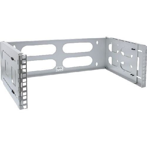 InLine® 19 Rack zur Wandmontage, 4HE, 24-40cm Tiefe, grau 19104C