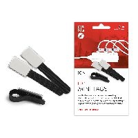 Label-The-Cable Mini, LTC 2510, 10er Set schwarz 59931S
