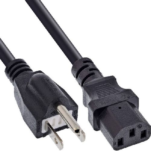 30er B-Pack InLine® Netzkabel, Netzstecker Japan / Kaltgerätestecker C13, 1,8m B-16658J