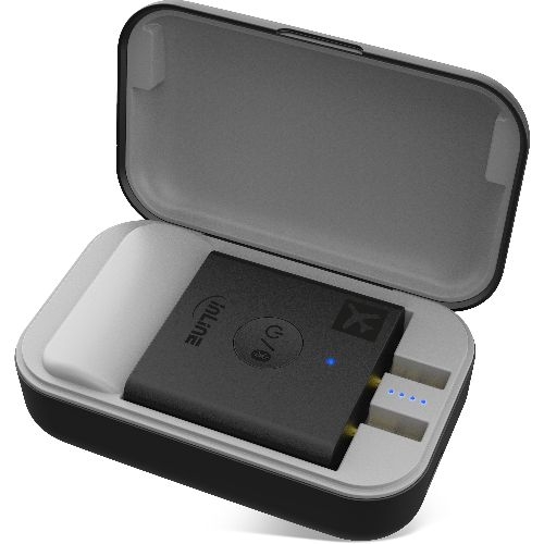 InLine® Flugzeug Bluetooth Audio Transmitter Sender, BT 5.0, aptX HD/LL 99160I