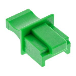InLine 59942F InLine® Staubschutz, für RJ45 Buchse, Farbe: grün, 100er Pack
