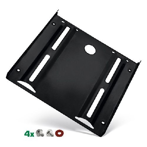 InLine® HDD/SSD Einbaurahmen, 2,5 auf 3,5, mit Einbauschrauben, schwarz 39950S
