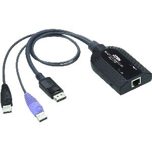 ATEN KA7189 KVM-Adapter,CPU-Modul,USB DisplayPort Virtual Media KVM Adapterkabel 62637V