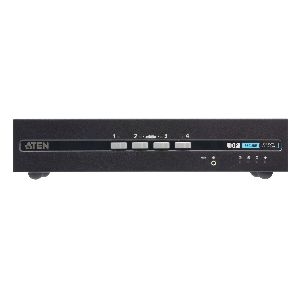 ATEN CS1144DP4 4-Port KVM Secure Switch mit USB 4K DisplayPort Dual-Display 61615J