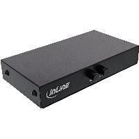 InLine® VGA-Umschalter manuell 2-fach, 15-polig HD 60608