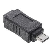 InLine 31602 InLine® Micro-USB Adapter, Micro-B Stecker an Mini USB 5-pol Buchse