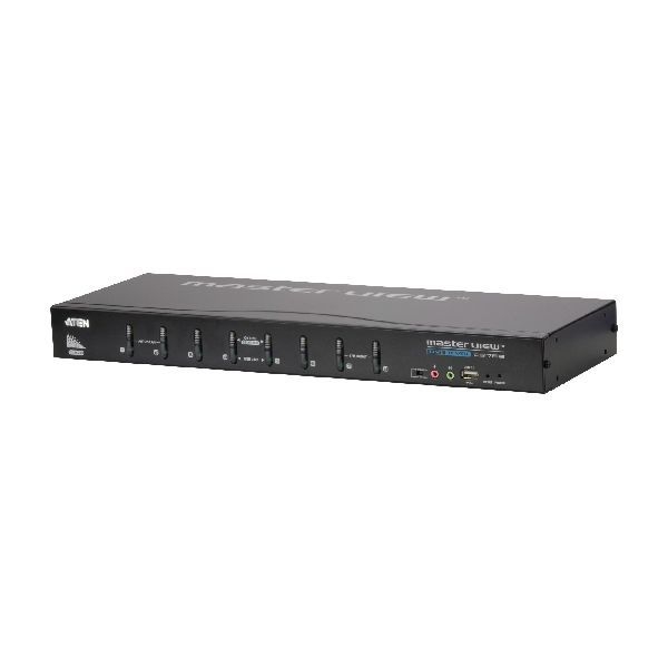 ATEN CS1768 KVM-Switch 8-fach, DVI, USB, Audio, 19"-Rackmontage, 1HE 60628R