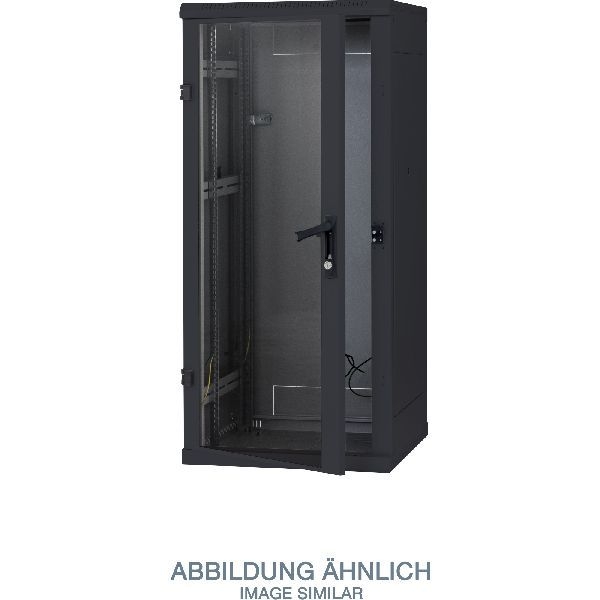 Triton RTA-37-A60-BAX-A1 19" Netzwerkschrank 37HE, 600x1100mm, Glastür, schwarz 01837I