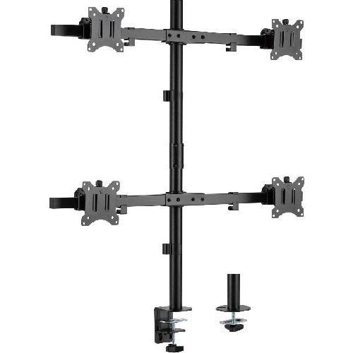 InLine® Tischhalterung, für 4x LCD-/LED-Display bis 81cm (32), max. 9kg 23108H