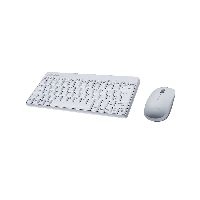 Perixx PERIDUO-712 DE W Perixx PERIDUO-712 DE W, Mini Tastatur und Maus Set, schnurlos, weiß