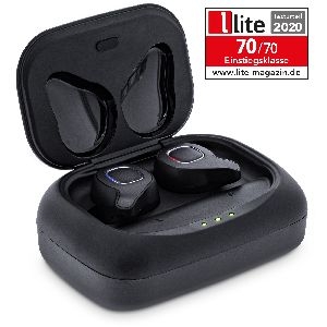 InLine® PURE Air TWS, Bluetooth In-Ear Kopfhörer mit TWS, mit Qi-Case PowerBank 55356T