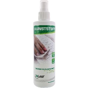 InLine® Kunststoffreiniger für Gehäuse Tastatur Maus, Pumpspray 250ml 43206