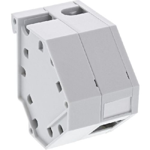 InLine® Keystone SNAP-In LWL Keystone Modulhalter, 1-fach für Hutschiene 76203C