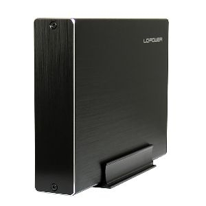 LC-Power LC-35U3-Becrux-C1, externes 3,5"-SATA-Festplattengehäuse, USB-C, Alu 00045L