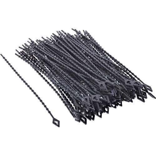 InLine® Kabelbinder Kugelbinder schwarz, Länge 150mm, 100 Stück 59977D