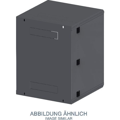 Triton RBA-18-AD5-BAX-A1 19" Wandschrank 18HE, 600x515mm, zweiteilig, schwarz 01918X