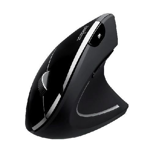 Perixx PERIMICE-813, ergonomische Multi-Device Maus, schnurlos, schwarz 57142W
