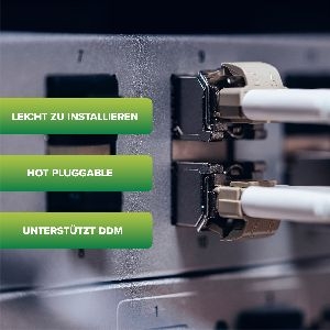 InLine® SFP Modul LWL SX 850nm Multimode mit LC Buchsen, 550m, 1,25Gb/s 32335M