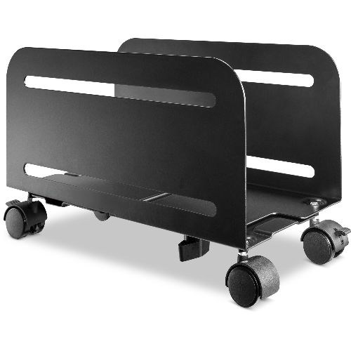 InLine® PC-Trolley, Rollhilfe für Computergehäuse, max 10kg, schwarz 23192A