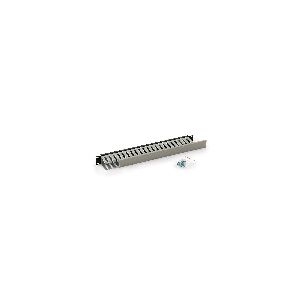 Triton RAB-VP-X02-A1 19 Kunststoffkabelkanal 1HE, einseitig, schwarz 01905D
