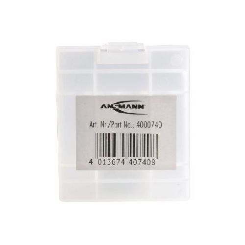 ANSMANN 4000740 Batteriebox AKKU-BOX 4, für max. 4 Zellen AA oder AAA 01060C