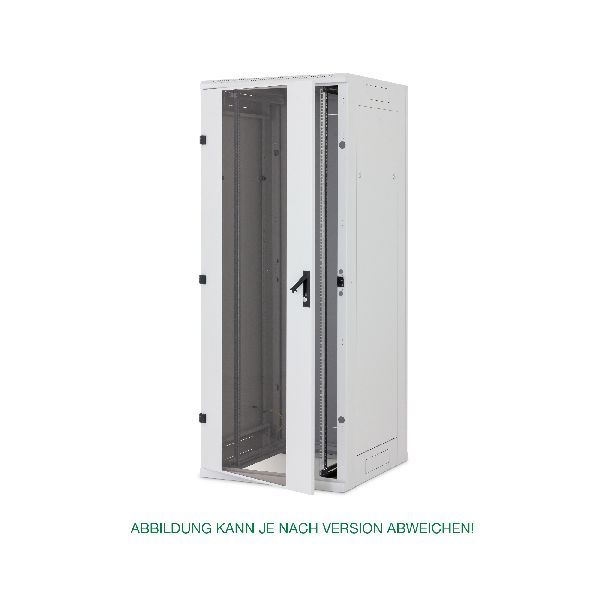 Triton RYA-32-A82-CAX-A1 19" Netzwerkschrank 32HE, 800x1200mm, Glastür, grau 01833L