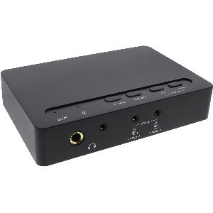 InLine® USB 2.0 SoundBox 7.1, 48KHz / 16-bit, mit Toslink Digital IN / OUT 66670B