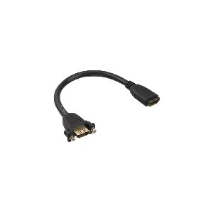 InLine® HDMI Adapterkabel zum Einbau, HDMI A Buchse/Buchse, vergoldete Kontakte 17600R
