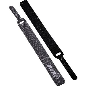 InLine® Klettkabelbinder mit Lasche 12x150mm, 10er, schwarz 59944N