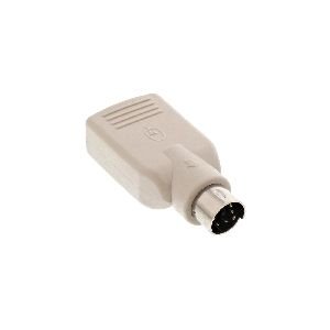 InLine® USB PS/2 Adapter, USB Buchse A auf PS/2 Stecker 33103