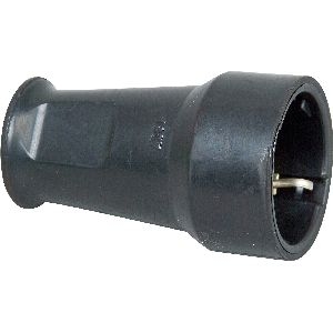 Kopp SEBS Schutzkontakt-Kupplung, bis 3x1,5mm², schwarz 16731K