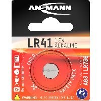 ANSMANN 5015332 Knopfzelle LR41 1,5V Alkaline 01034