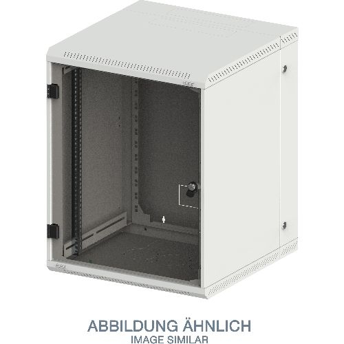 Triton RBA-18-AD6-CAX-A1 19" Wandschrank 18HE, 600x615mm, zweiteilig, grau 01918K