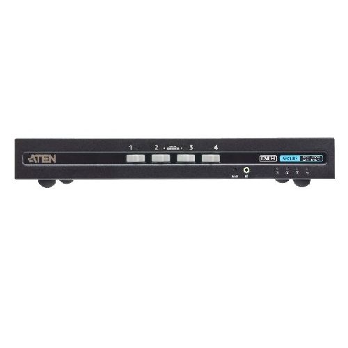 ATEN CS1184D4 4-Port KVM Secure Switch mit USB 4K DVI (PSD PP v4.0-konform) 61615H